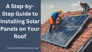 installing solar panels on roof