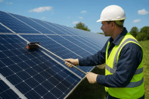 solar panel maintenance